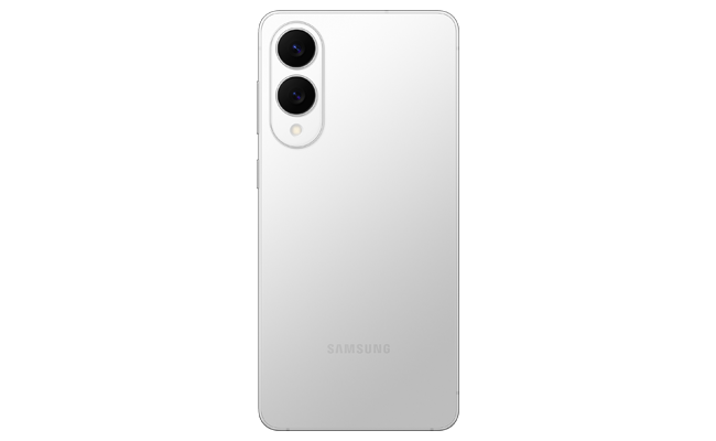 نمای پشت گوشی samsung s25 edge  نمای پشت گوشی گلکسی S25 اج با چیدمان منظم دوربینها و بدنهای براق و مدرن.